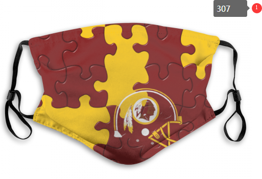 NFL Washington Red Skins #3 Dust mask with filter->nfl dust mask->Sports Accessory